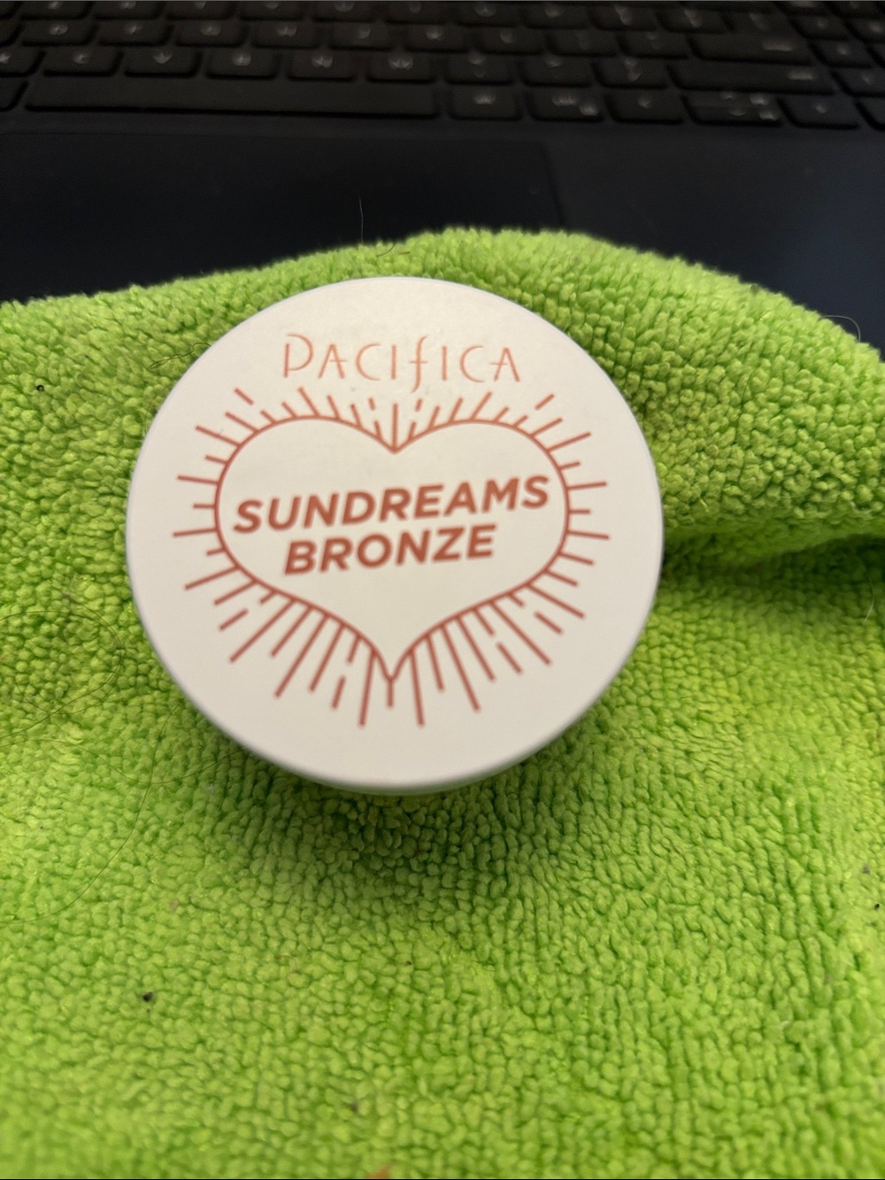 Pacifica Sundreams Bronze Cream Highlighter — White Lid with Copper Logo